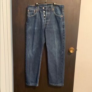 Levi's 501 buttonfly Blue Jeans Classic Fit